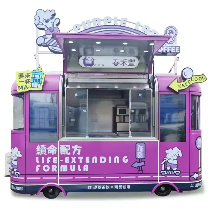 Mobile Juice Bar Milk Tea Trailer