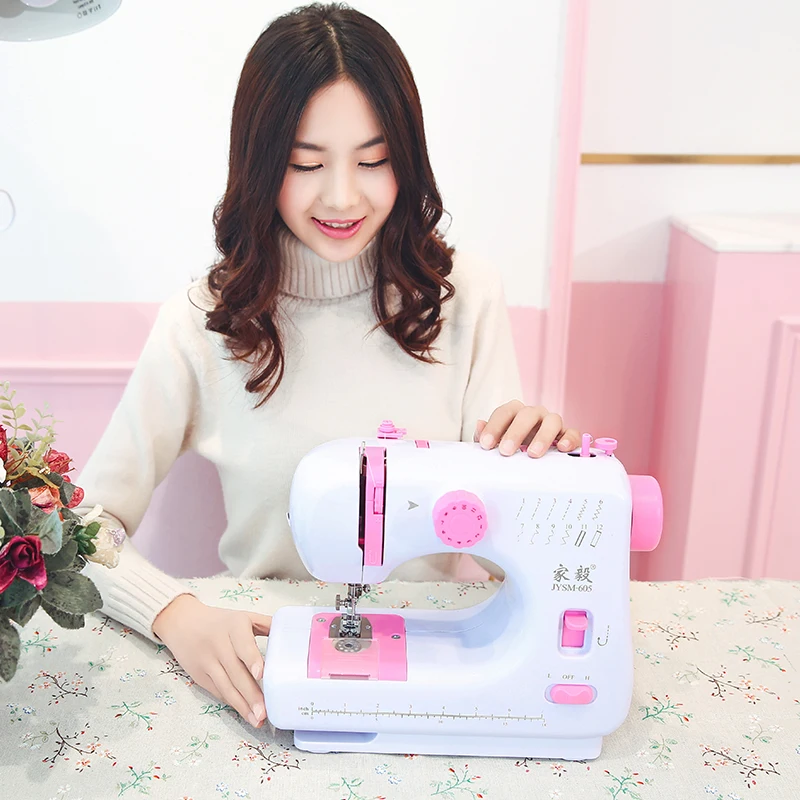 JYSM-605 Wholesale Factory Price Portable Mini hand Children Sewing Machine