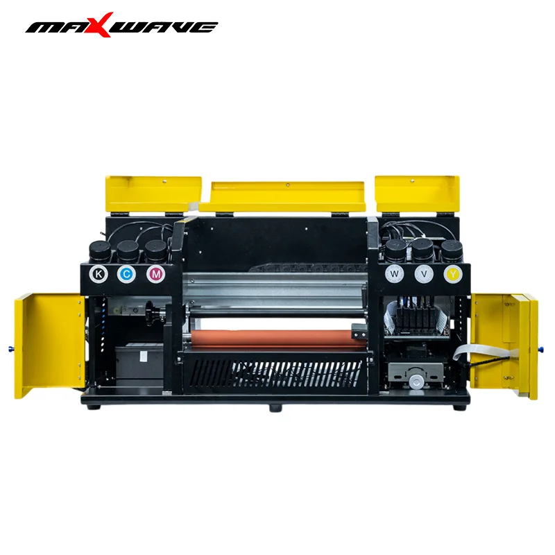 MAXWAVE A3 uv dtf printer with laminator Roll to Roll UV DTF Printing Printer Wholesale Price 2 in 1 Combo Set UV DTF Printer