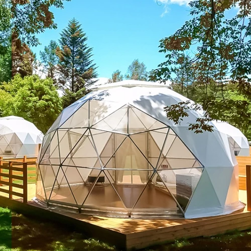 XiaSheng Factory Price Dome Shape Tent for Glamping for Lodge Resort Architecture Design Outdoor Use