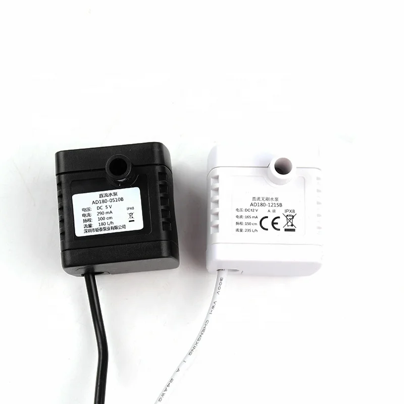 DC 5V-24V 6V 9V Brushless Water Pump Solar Fountain Pumps Submersible Outdoor Indoor Solar Fountain Pump for Bird Bath,Fish Tank