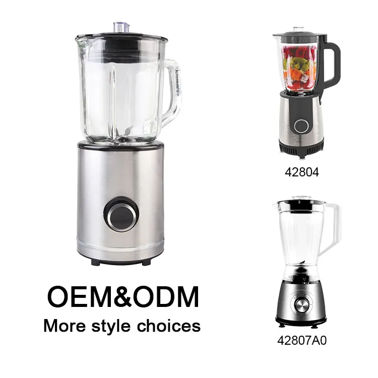 42866 3 speed setting Fruit Blender Juicer Ice Blender Electric Blender with 800ml glass jug