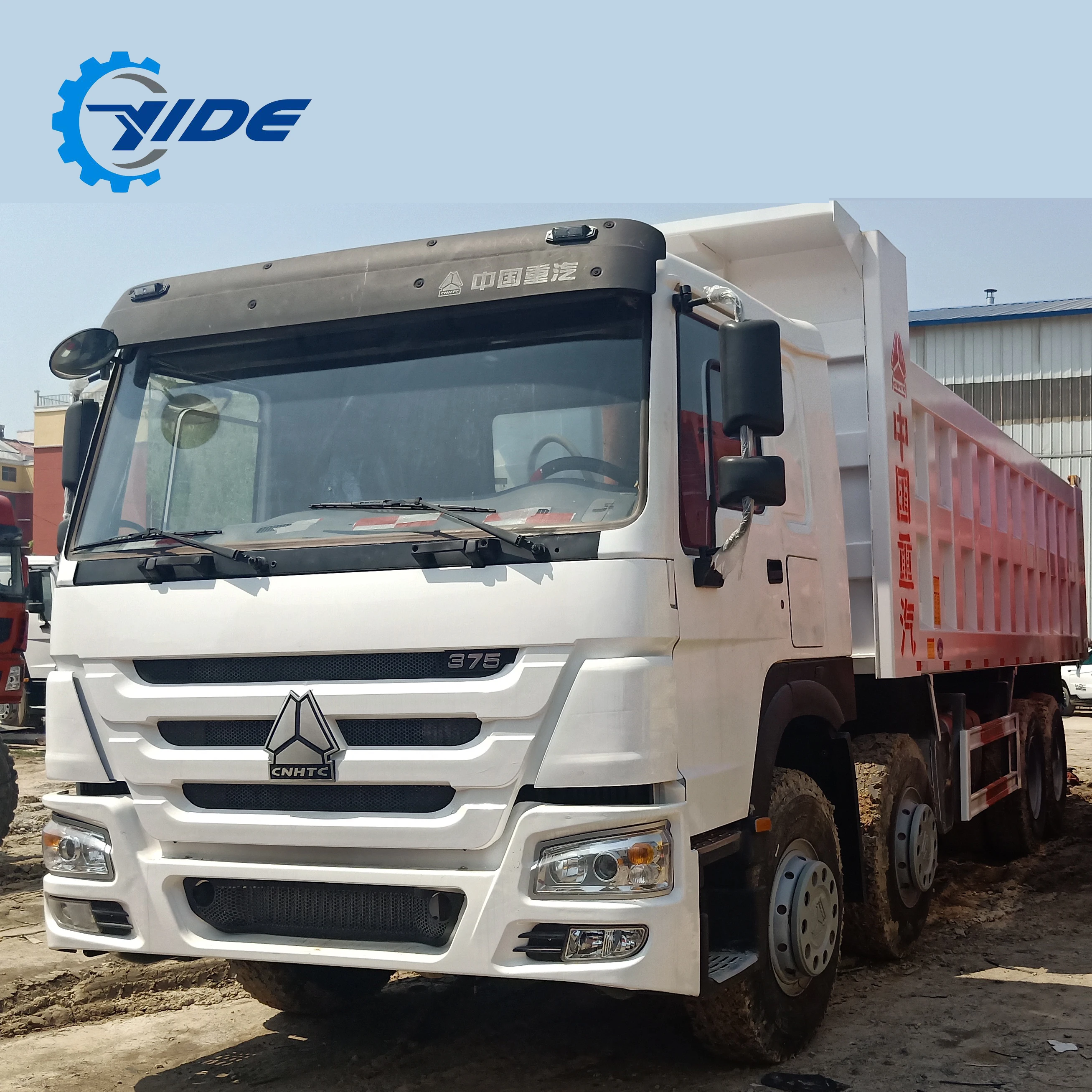 Used Sinotruk Howo 375 12 Wheel 8x4 Dumper Truck Dump Truck For Sale