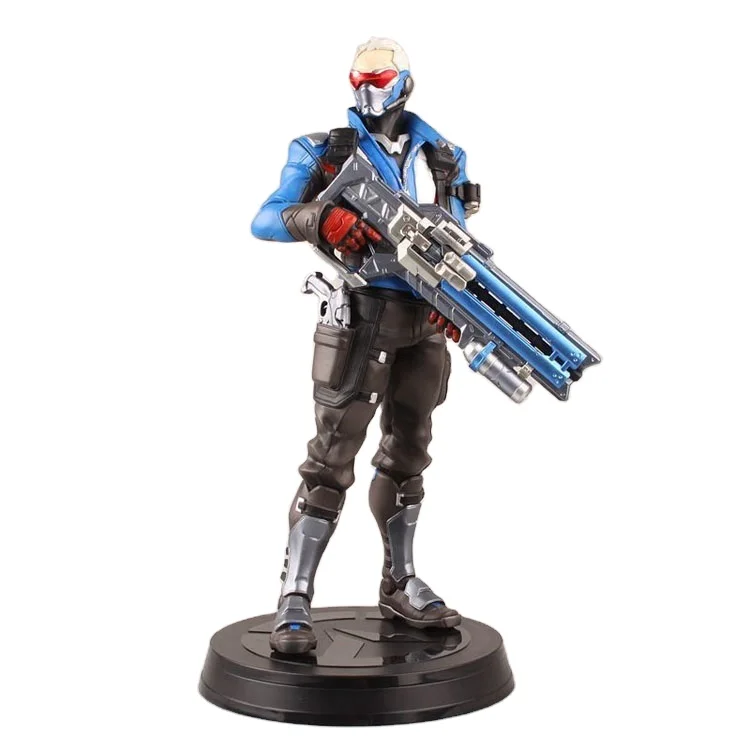 The Limited Edition 31cm Toys Action Figure of The Blizzard Game Figure Scanime Overwatch Soldier