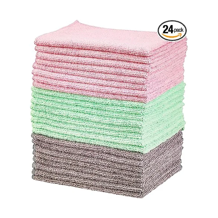 CX Hot Sale Housework Dishcloth  Kitchen Dish Rag microfiber cleaning cloth towel set