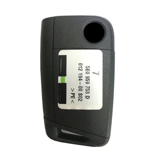 3 button MQB Smart key car remote control For Skoda Octavia 2012-2018  Megamos 88 chip transponder FCC ID 5E0 959 753 D