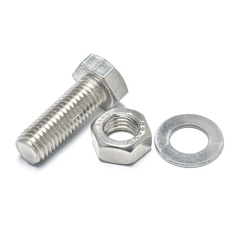 Factory Manufacturer DIN933 Full Thread Hex head bolts