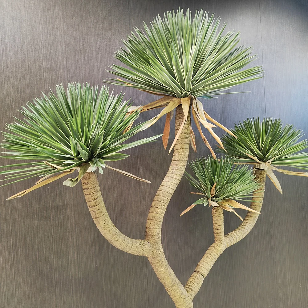 Hot Custom Handmade Design Beautiful Fake Plant Artificial Sisal Hemp for Home Indoor Decor