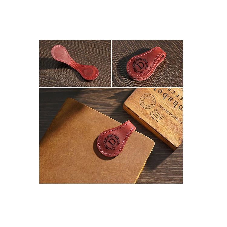 factory Custom Logo Bible vintage color leather bookmark Reading Accessory magnetic bible Book Marks Easy to read For gifts