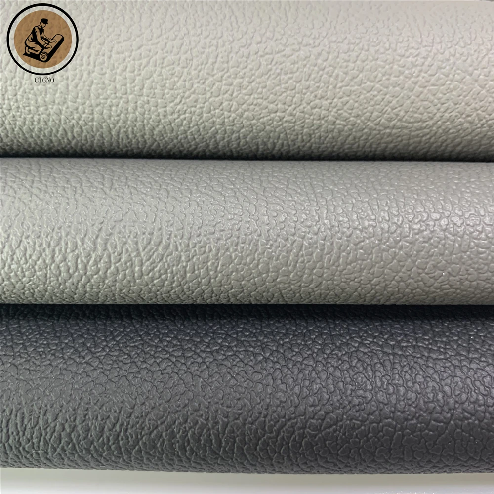 Wholesale fire resistant classic grain pattern vinyl synthetic leather for car seat car interior automotive
