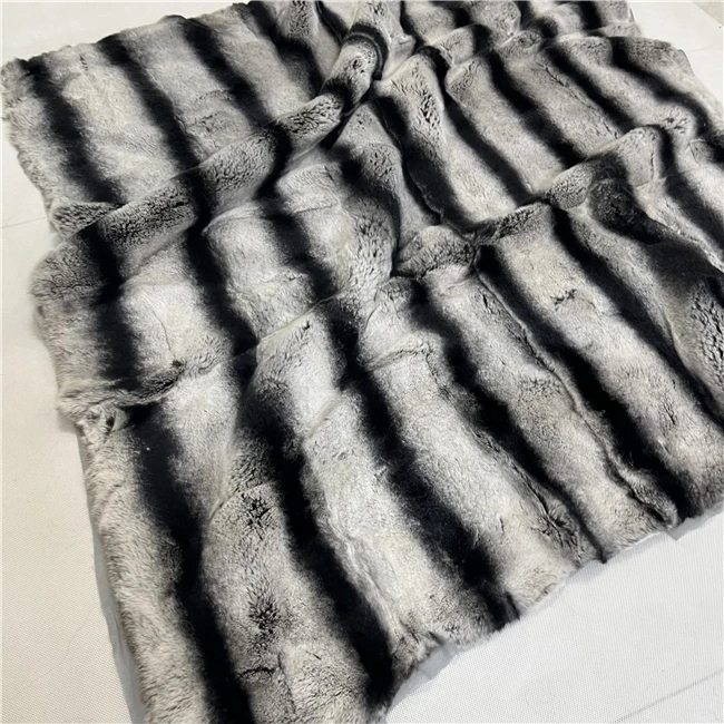 Fashion Luxury Top Quality Thick Chinchilla
