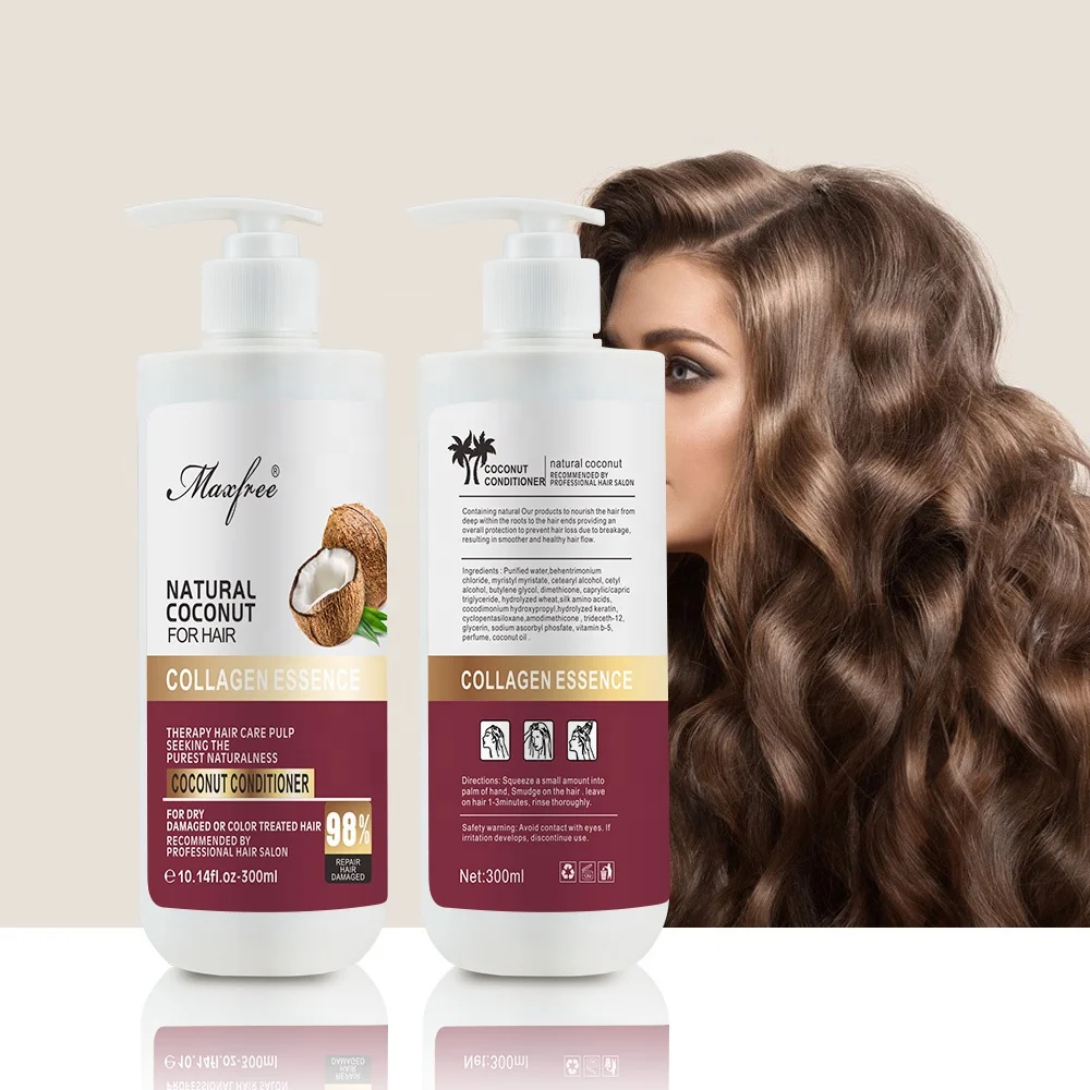 OEM Coconut Oil Hair Shampoo Organic Shampoo Private Label Coconut Oil Hair Nourishing and Repairing