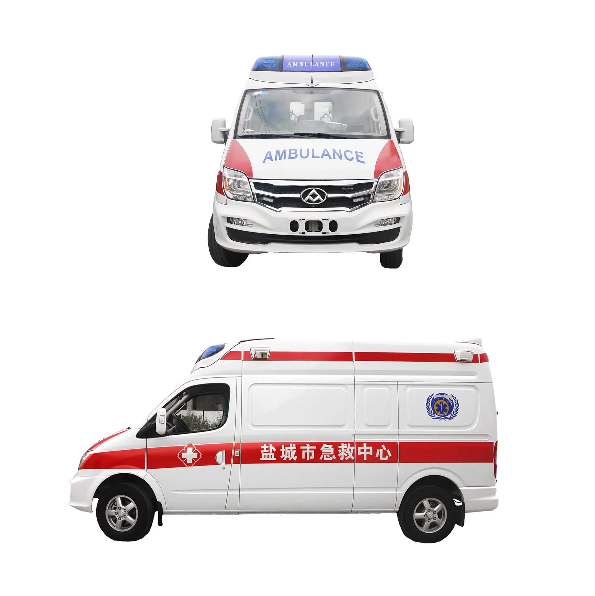 4x2 автомобиль скорой помощи с высокой крышей sаик MAXUS V80, мониторинг ICU, экстренный спасательный автомобиль скорой помощи, распродажа