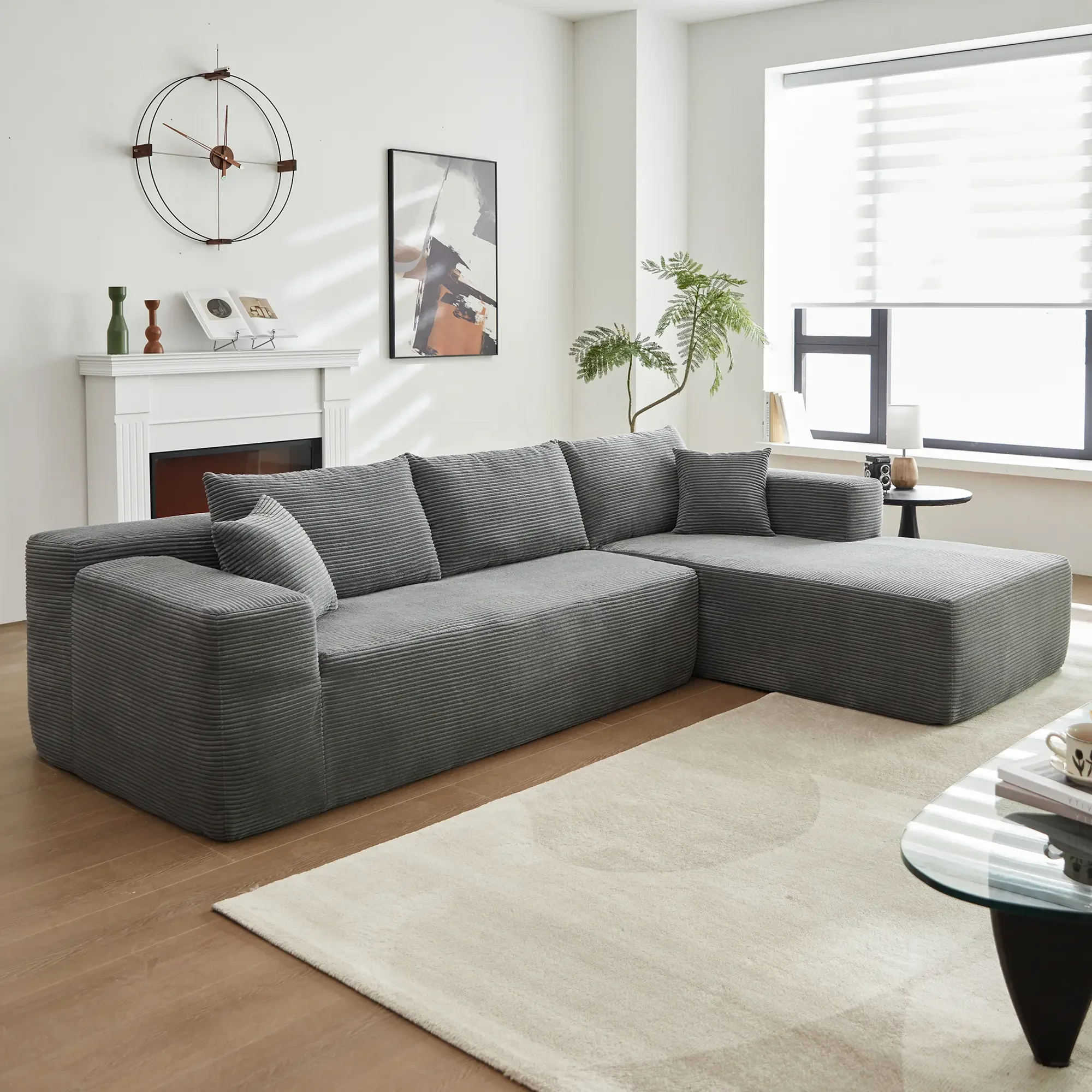 de compression cama moderno l-shaped sectional modular corner lounges and sofas set living room furniture with sleeping function