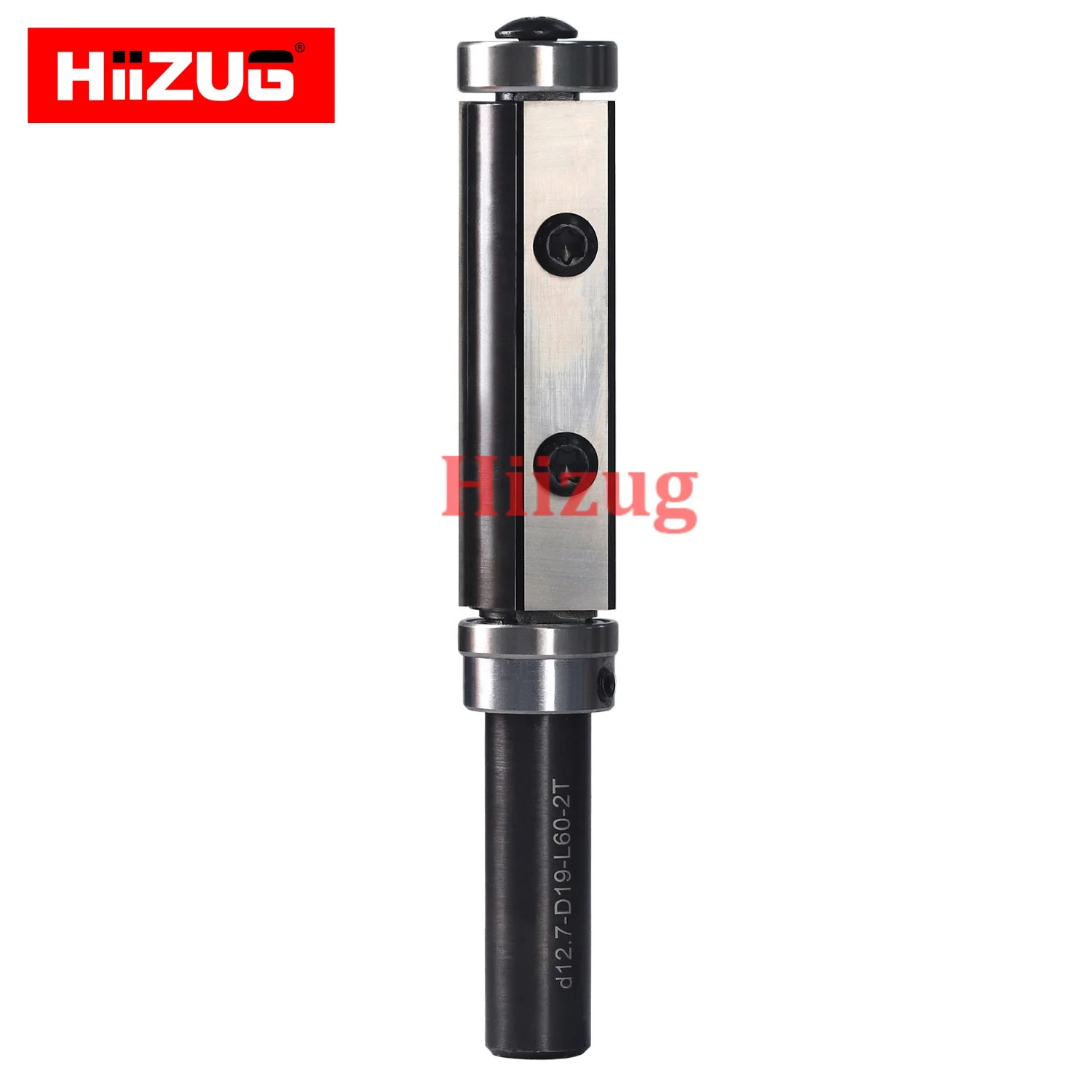 Flush Trim Router Bit with Replaceable Carbide Insert Blades Top Bottom Bearing Type Straight Bits For Wood Pattern Trimming