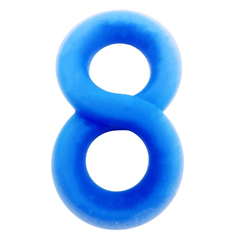 Can glow in the dark liquid silicone cock and ball ring sex toy for man