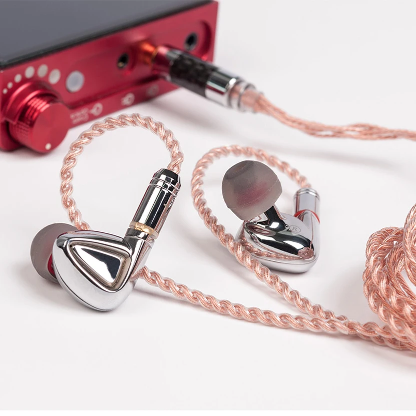 TIN P1 Heavy Bass Stereo DJ Metal In Ear Earphones MMCX Detachable Cable