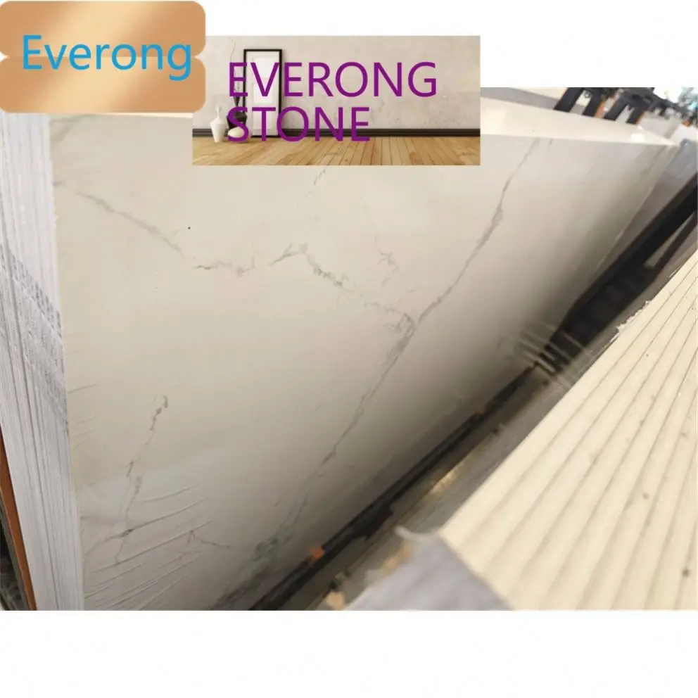 Cheap Stone Indoor Project Artificial Stone Colorful Painting Marble Look Tiles Wall Floor Slabs Sintered Stone