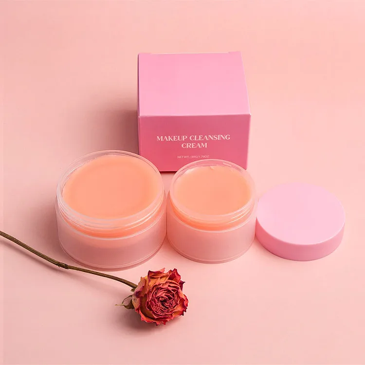 30G Makeup Remover Cleansing Balm Private Label Deep cleansing Facial  VC Orange Scented Makeup Remover Cream