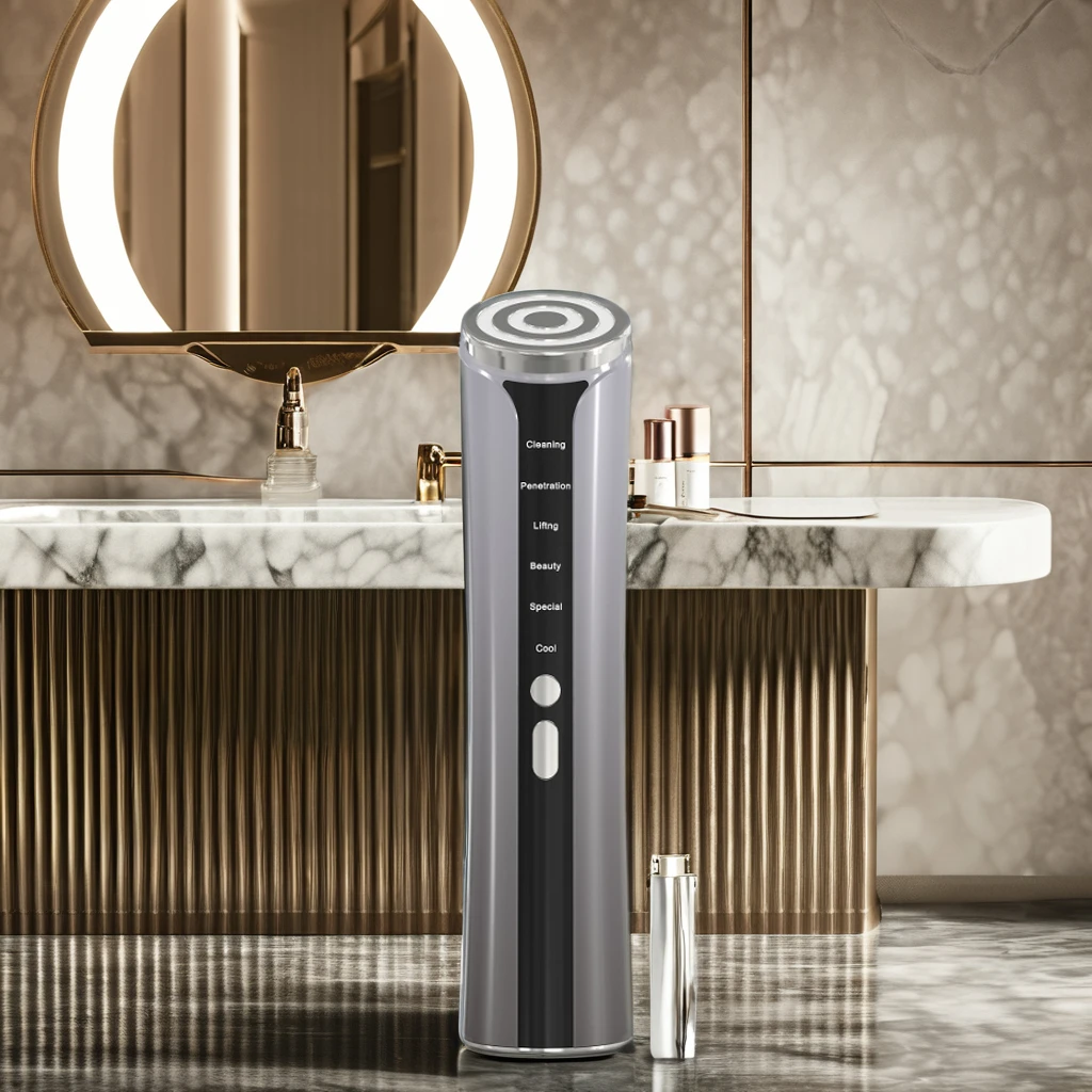 Latest professional rf ems facial lifting device beauty skin anti-aging face equipment beauty microcurrent facial lift machine