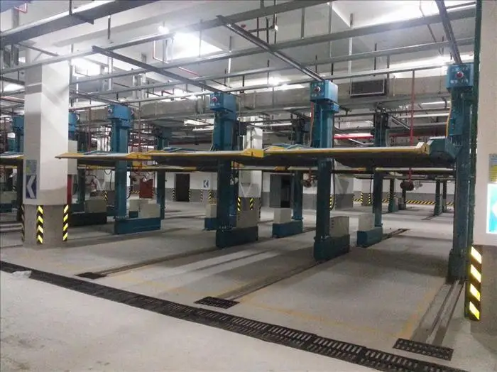 2 Posts Simple Car Parking Lifts/ Hydraulic Car Parking Stacker 2 Levels/ Stereo Garage Vertical Parking