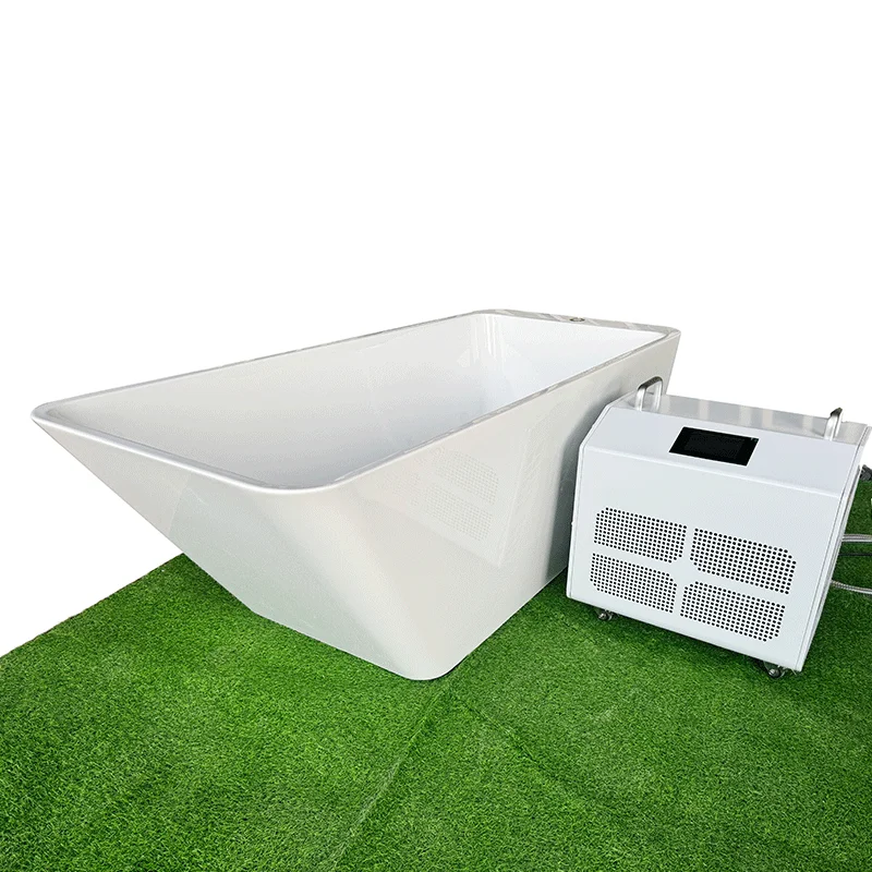 High Quality Inflatable Ice Bath Sport Recovery Portable Ice Bath With Chiller Branded Barrel Ice Cooler Cold Plunge & Chiller