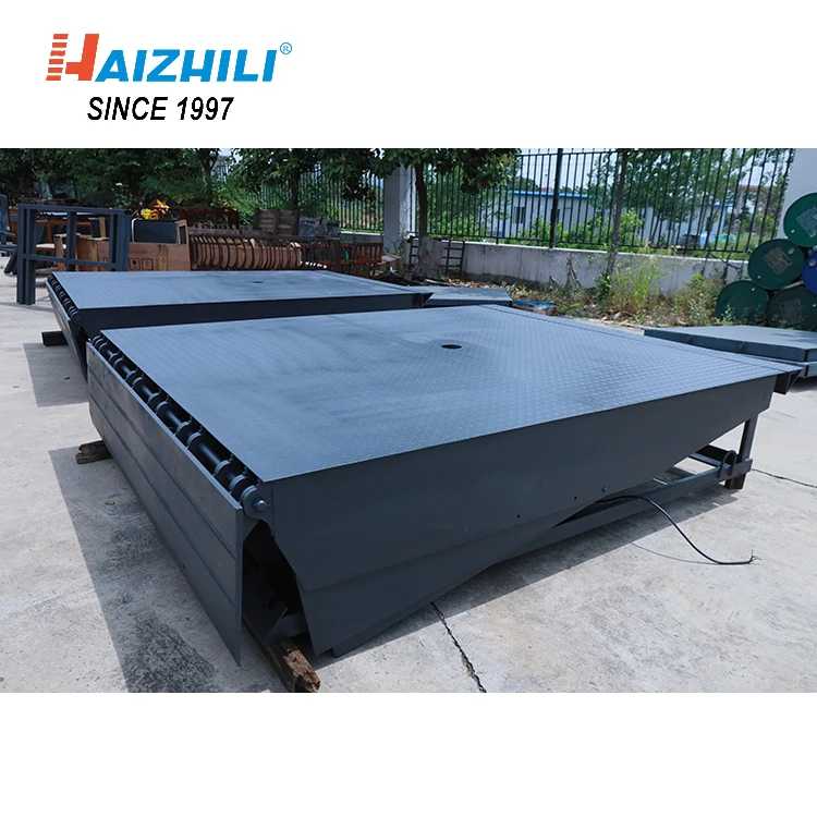 HaizhiLi Handling Equipment CE Certified truck use 10 ton mechanical movable car loading ramp