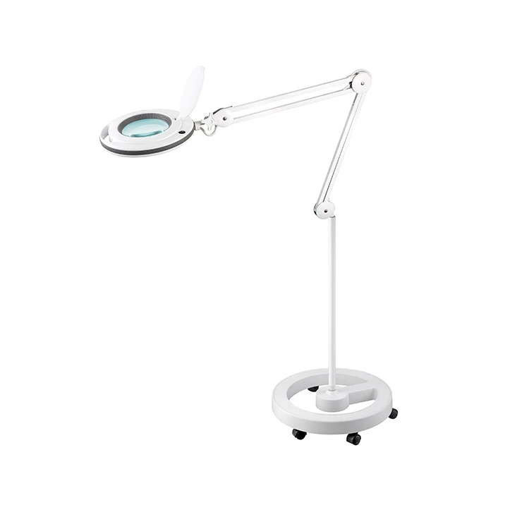 Professional Dimmable Changed Freely Magnifier Lamp Magnifying Desk Clamp Lamp Factory Price Beauty Cosmetic Lamp