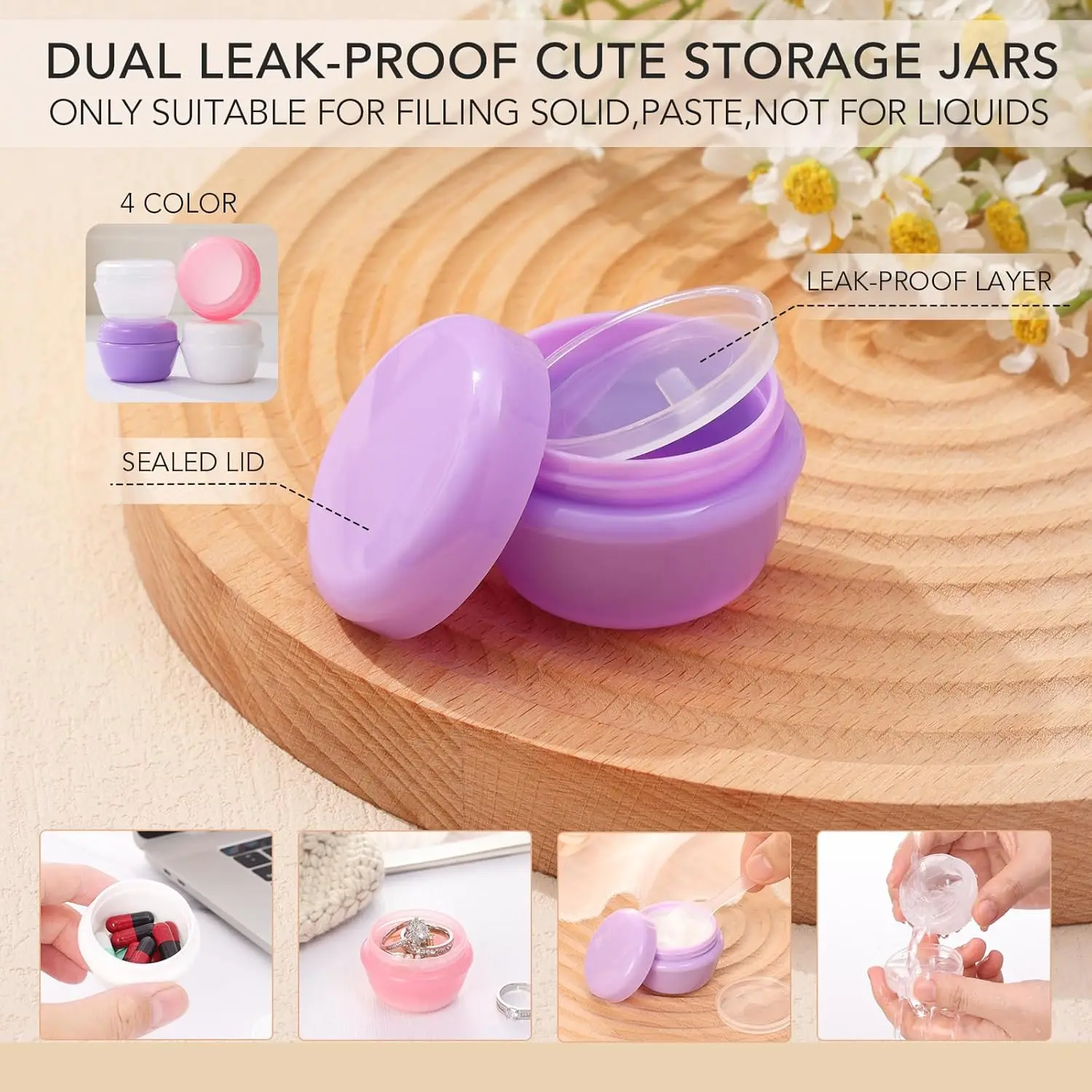 Leak Proof Silicone Travel Bottles Set, TSA Approved Containers for Toiletries Travel Size Accessories Toiletry Bag BPA Free