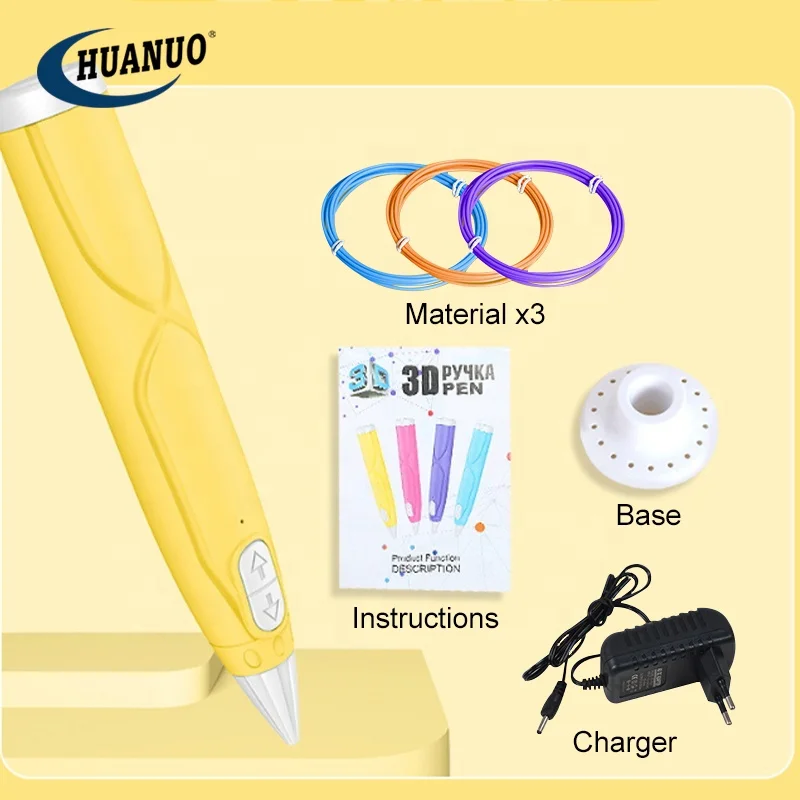 DIY Creative Educational Low Temperature 3d Drawing Toys Kids 3D Printing Pen For 6+ Ages