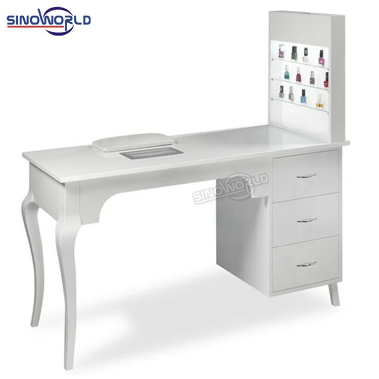 
Wholesale Cheap Nail Beauty Equipment Salon Nail Polish table Nail Manicure Table for Sale 