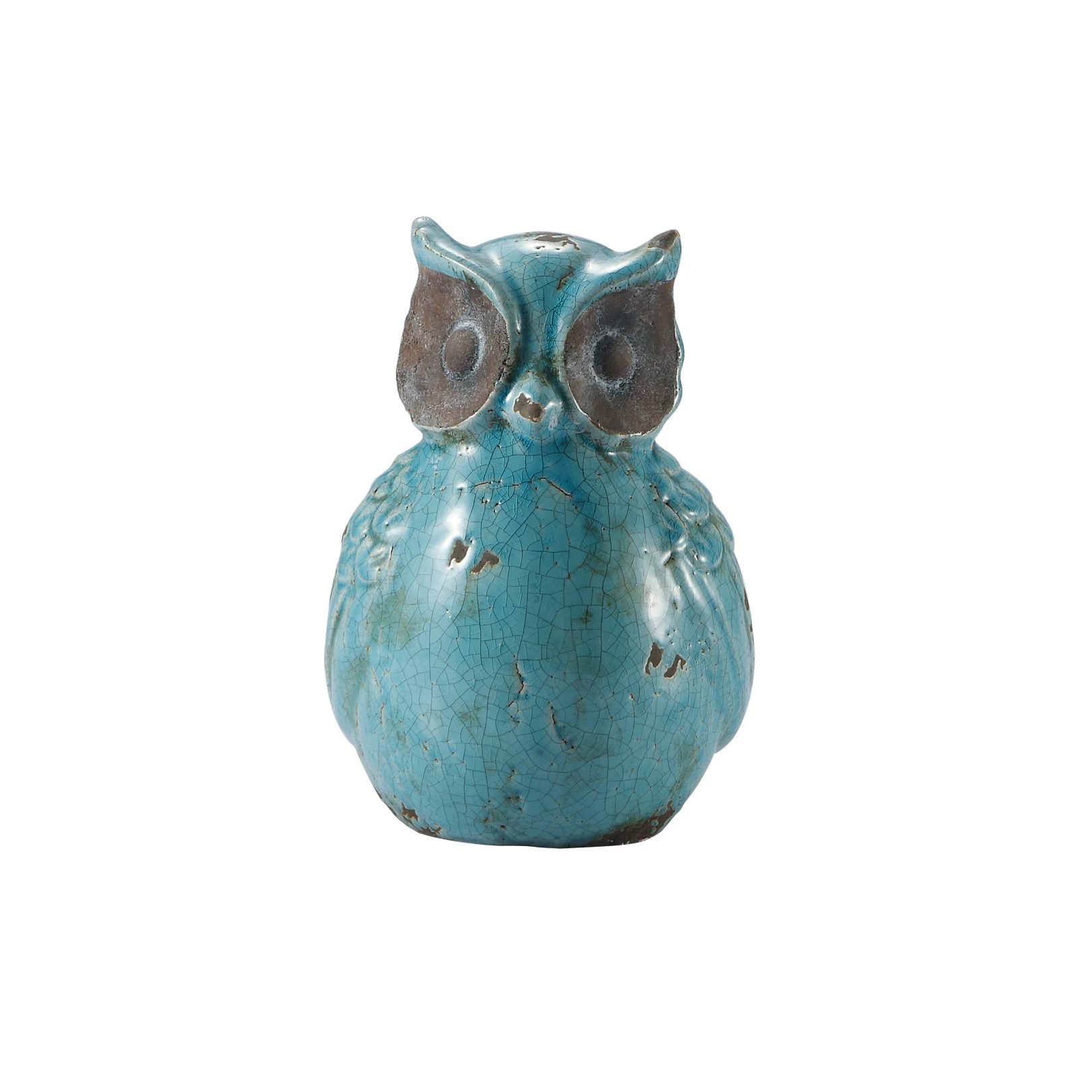 Wholesale custom creative owl shape vintage handcrafted home decoration