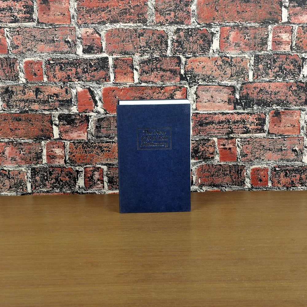 Подобным словарь встроенной металлической секретная книга сейф с замком и ключом