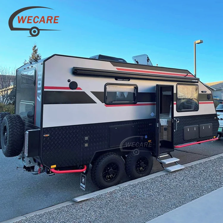 Wecare 550*210*210cm rv slide on camper van offroad trailer rvs campers  travel trailer