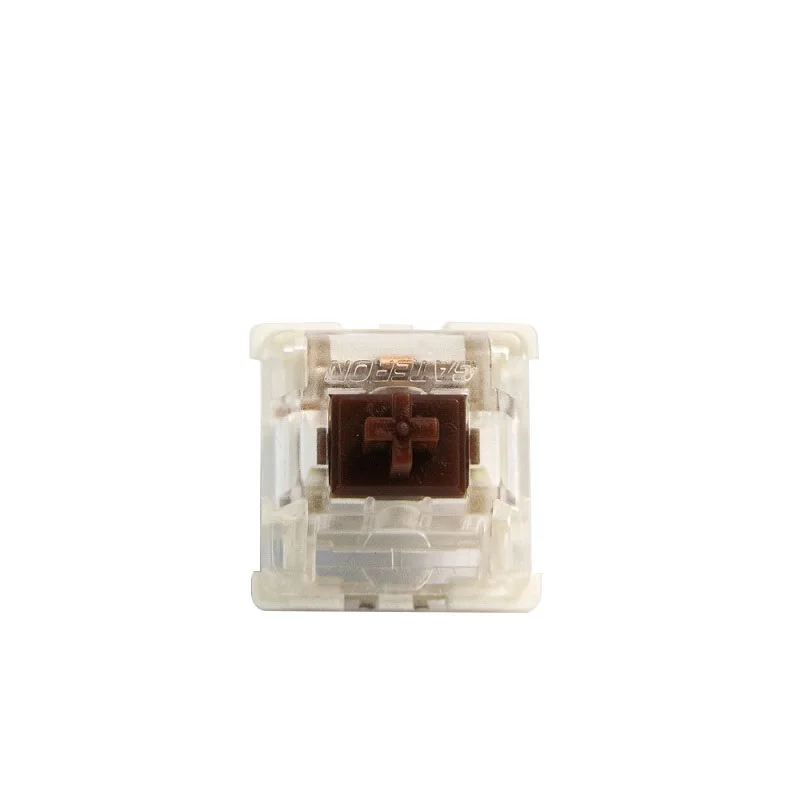 Gateron  KS-9 3-pin 5-pin silent switch customized tactile brown  RGB 35pcs per pack  DIY gaming mechanical keyboard switch