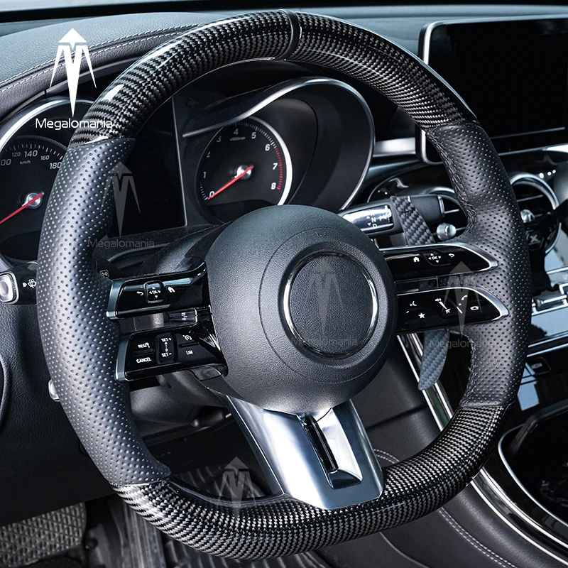 Подвески из углеродного волокна с магнитным сдвигом для Mercedes-Benz CLS GLE W213 W238 W205 W222 W463 W167 C Class G E GLC