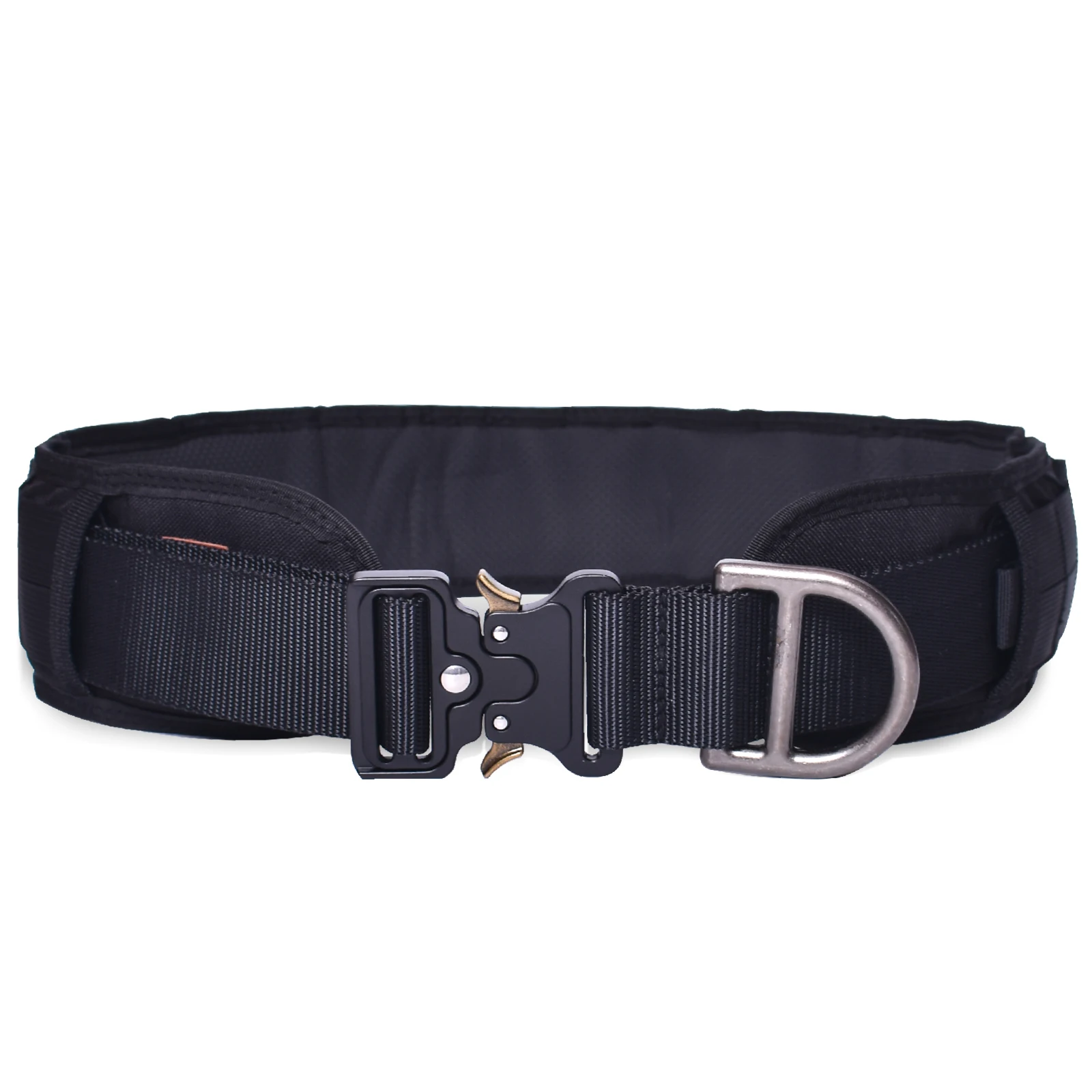 Ремень тактический Мужской, Мягкий регулируемый пояс с мягкой подкладкой и D-образным кольцом, для тренировок и охоты