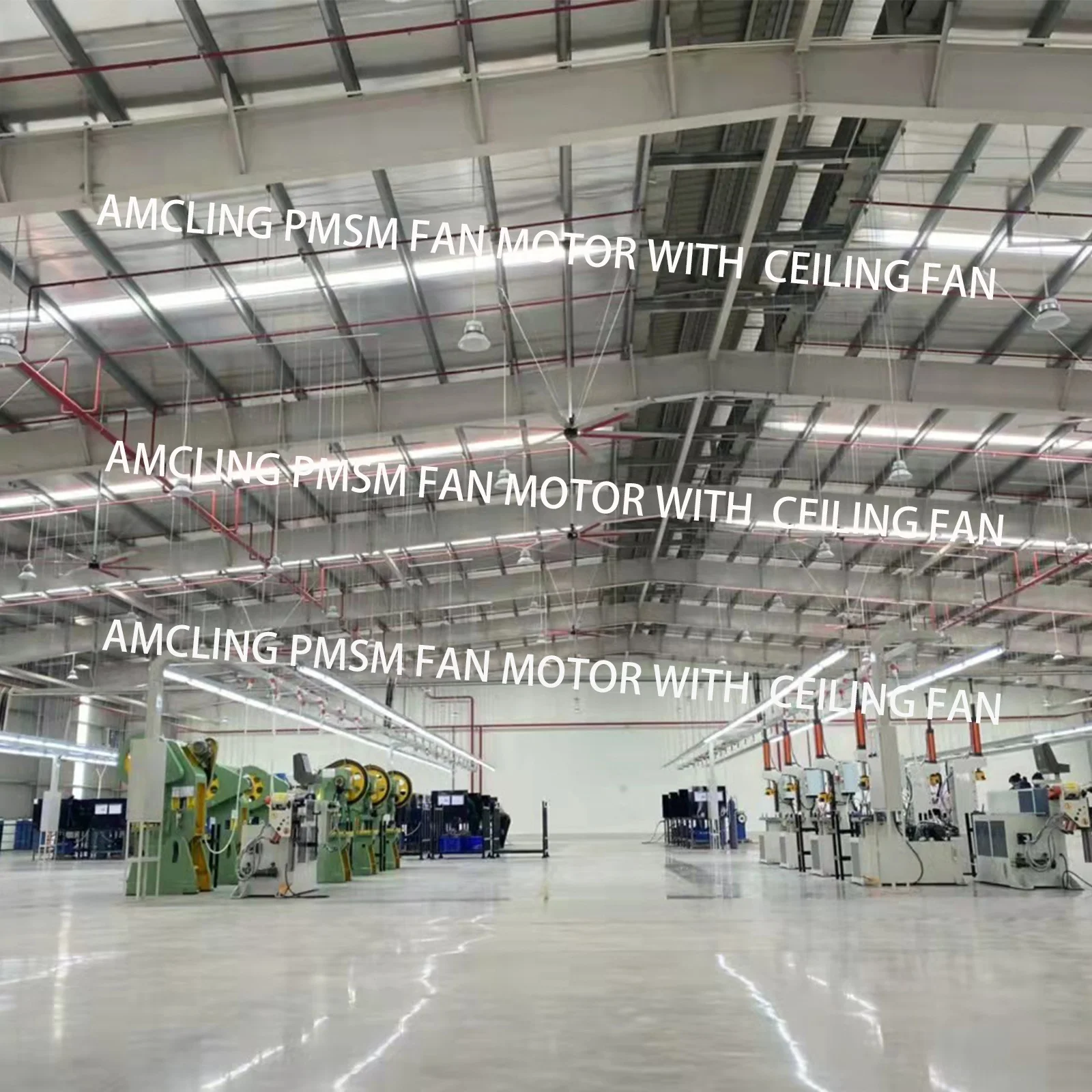 best seller 12ft 10ft 16ft 14ft 1500W bldc cooling fan motor industrial hvls ceiling fan motor