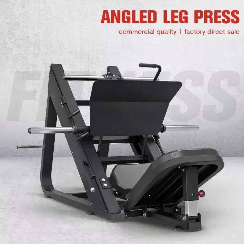 Manufacturers direct sales of high quality home commercial gym board mounted squat  45 degrees bodybuilding leg press machine