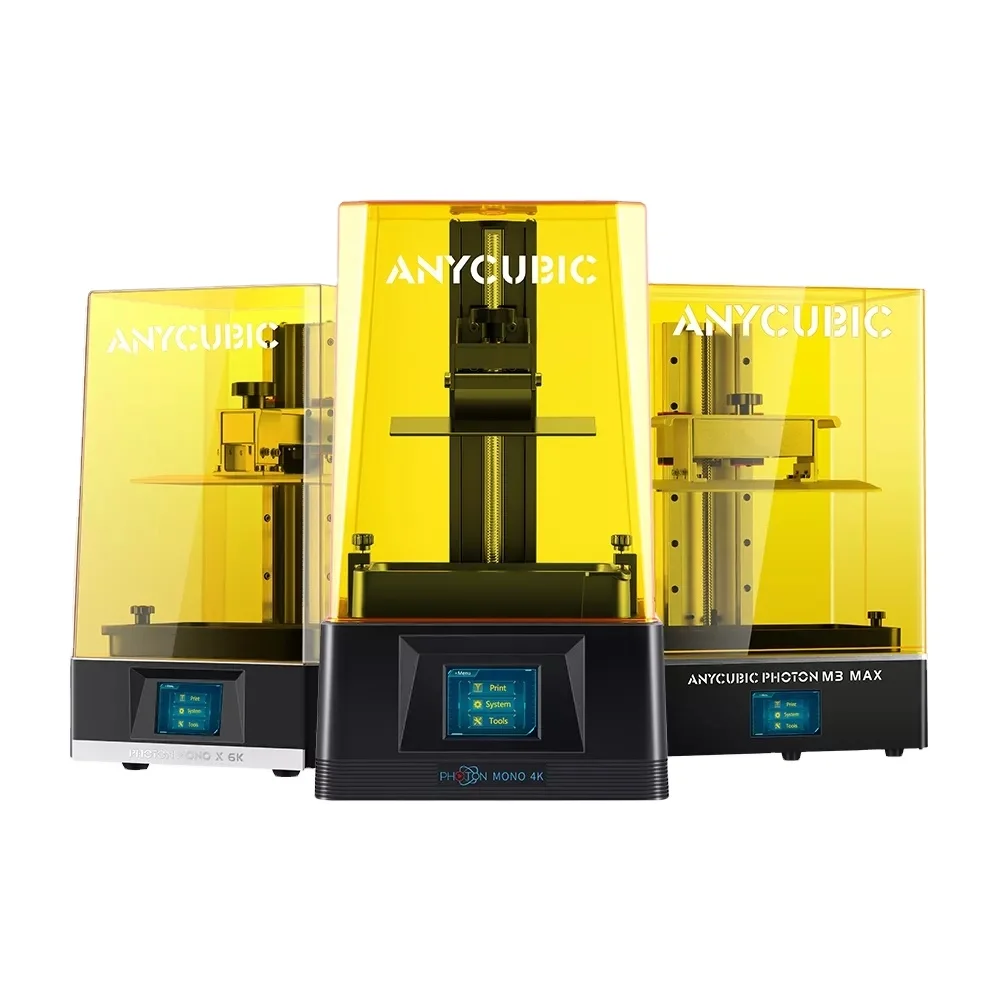 ANYCUBIC LCD Photon mono X 4K 6K 8K M3 Plus MAX DLP Machine 3D-принтер печать с стиркой и выдержкой 2