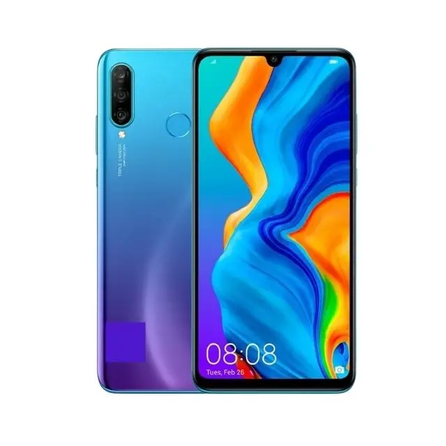 Оптовая продажа Оригинальный разблокированный смартфон 4G хорошее качество подержанные мобильные телефоны для Huawei P30 Lite 4 + 128 ГБ
