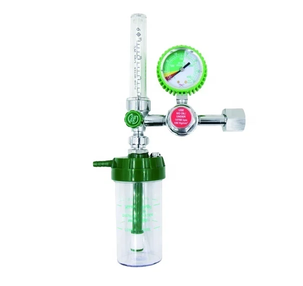 G5/8  medical oxygen regulator with humidifier bottle  oxygen concentrator