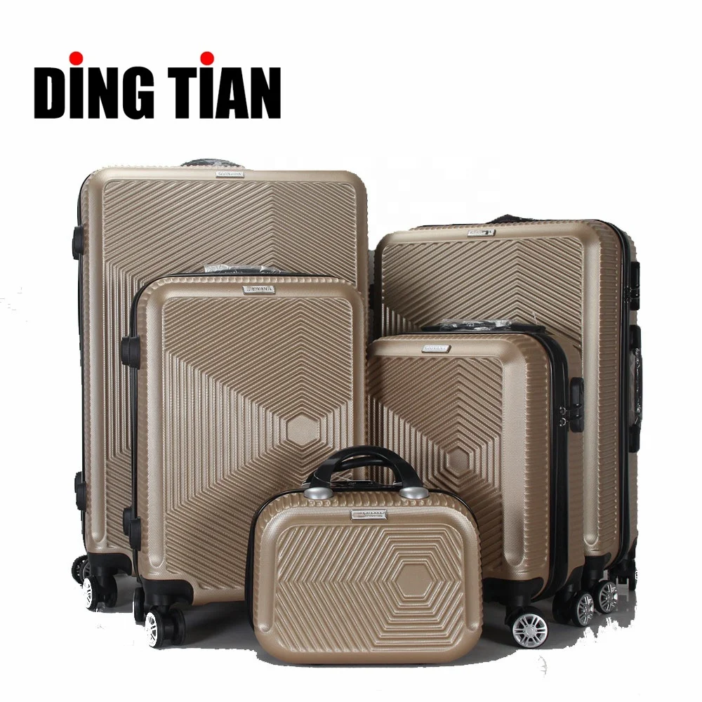 Maletas Customize Travel Trolley Luggage Case Bag Manufacturer ABS Hard Shell Hand Carry On Luggage Luxury Suitcase Set Koffer