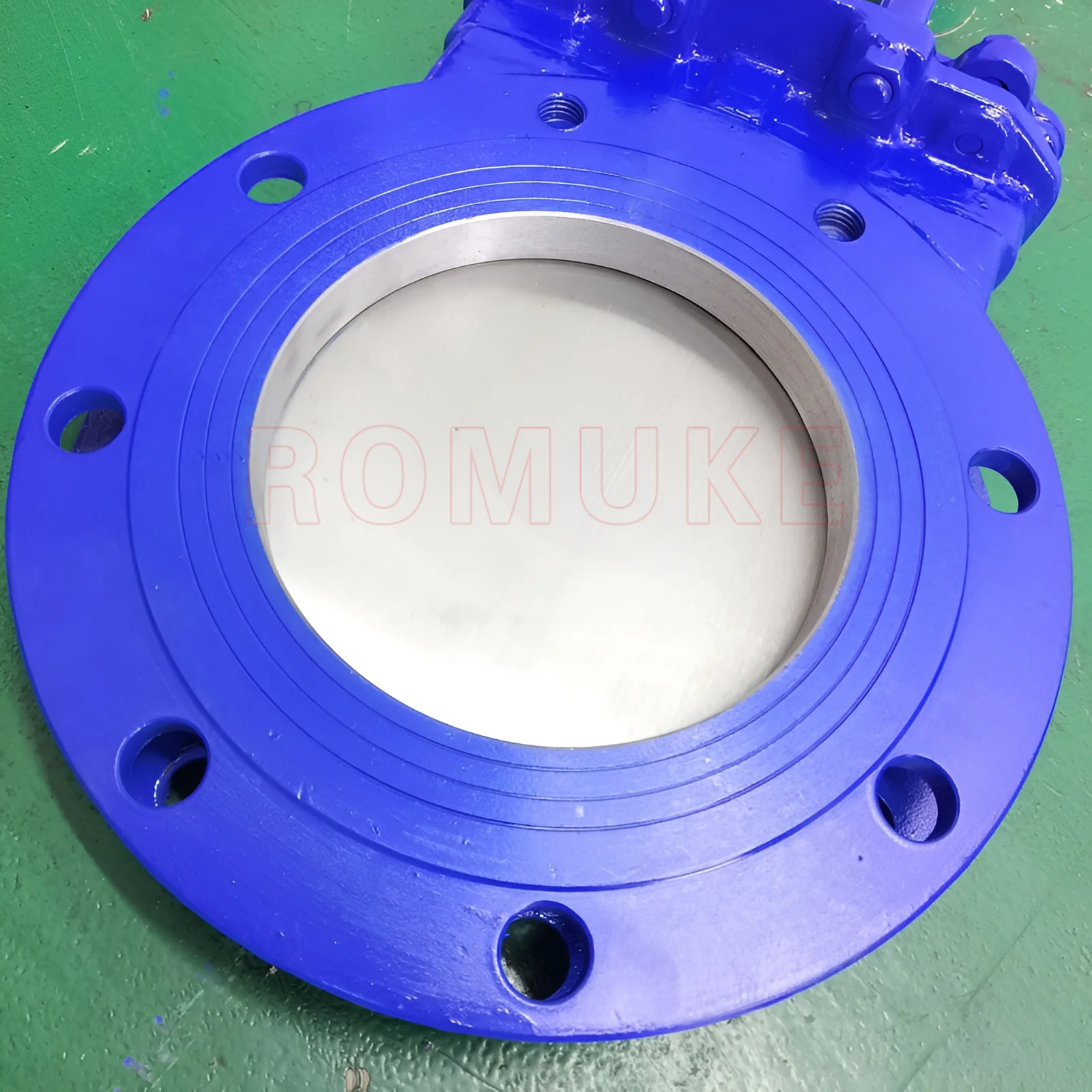 PZ673TC-10C  Carbon Steel WCB Wafer Type Pneumatic Thin Ceramic Slag Slurry Valve