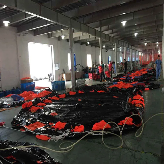 SOLAS LSA Standard Open Reversible Inflatable Life Raft for 50 Person 65 Persons