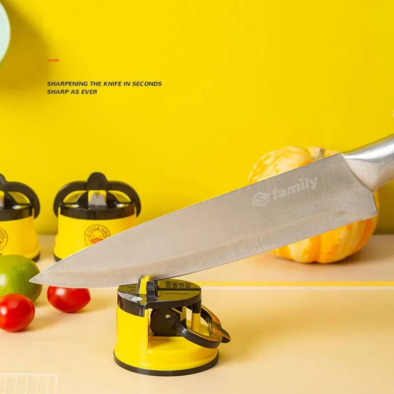Small New Kitchen Knife Scissor Sharpener Knife Sharpeners Kitchen Knife Sharpening Machine Stainless Steel