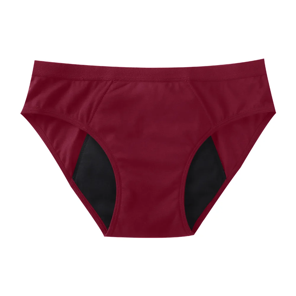 Women Menstrual Period Protective Panties Leakproof Brief Postpartum Bleeding Teens Girl 4 Layers Period Protection Underwear