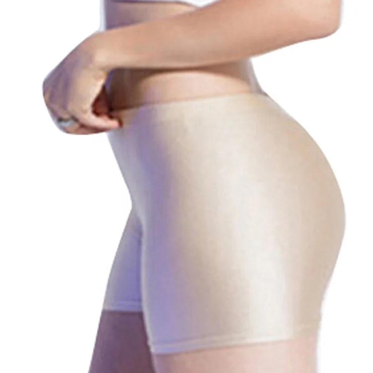 Safety shorts Flat Tiered under skirt Sexy White Solid short femme woman shorts underwear Soft Comfortable