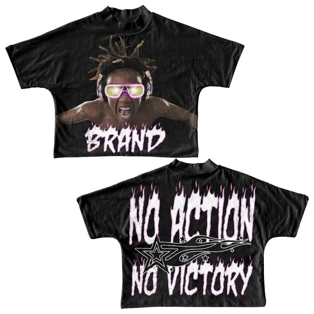 Custom Bulk Premium Cropped Garment Dyed Tshirt Rhinestones Acid Wash Crop Boxy Tee