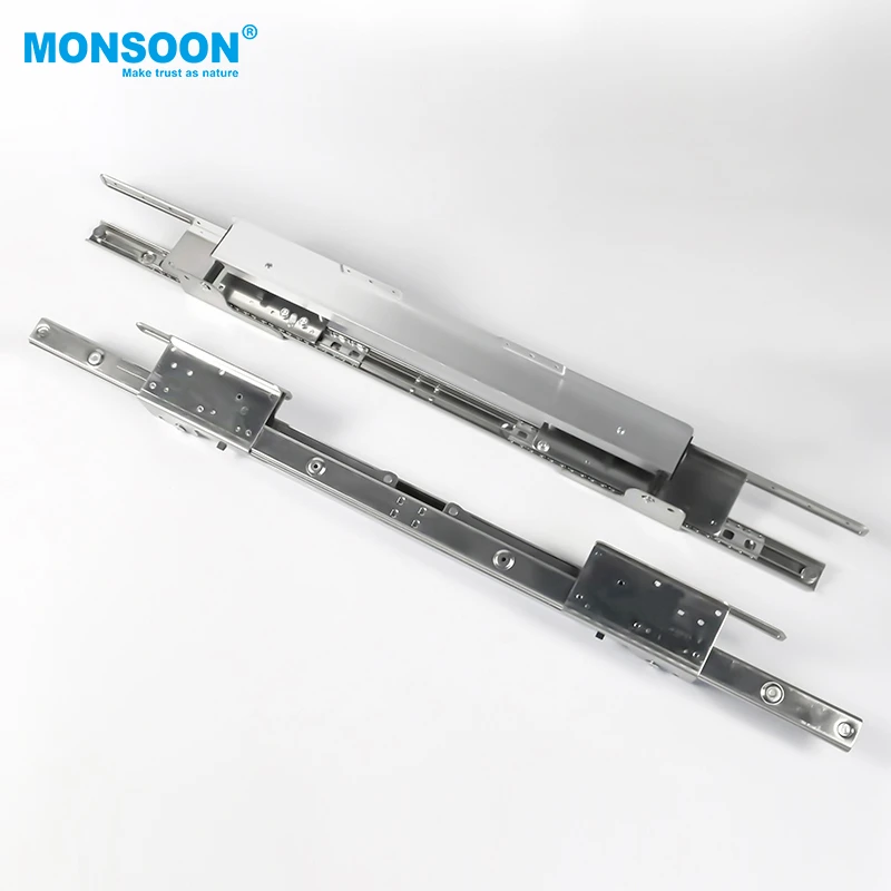 Furniture Hardware Factory Folding Dinning Table Extension Mechanism Slide Extendable Rail for